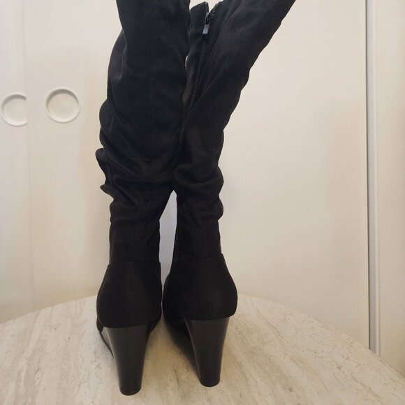 Journee Collection Womens Wid Black 11 -B047 - Picture 5 of 11